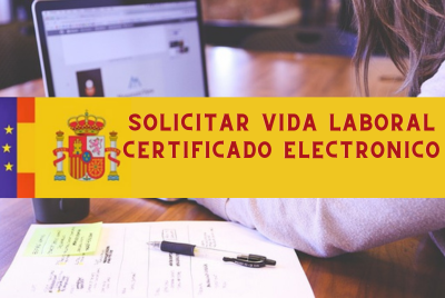 solicitar vida laboral con certificado electronico
